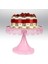 Metal Cupcake Standı Pembe Kek Standı 2