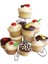 Metal Cupcake Standı 3 Katlı / 13&apos;lü Kek Standı 1
