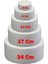 Strafor Pasta Tek Katlı (Strafor Stand Tek Katlı) 27 cm 3