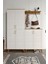 Mapa Home Living Panjurlu Metal Kulp PRT6190 Portmanto Vestiyer Ekru Cveviz 2