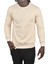 Sıfır Yaka Üç Iplik Kalın Unisex Pamuklu Basic Sweatshirt 2501560 1