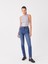 Yüksek Bel Straight Fit Kadın Jean Pantolon 1
