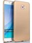 Samsung Galaxy C5 Premium Silikon Kılıf Gold 1