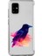 Samsung A51 Uyumlu Renkli Karga Desenli Silikon Kılıf 1