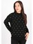 24K0348K1 Kadın Incili Tunik 2