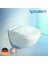 Starck 3 Rimless Asma Klozet + Duravit Yavaş Kapak 45273900A1 2