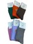 Yünlü Kadın Renkli 6 Çift Soket Çorap 2