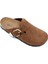 K14616SD Kifidis Soft Step Kadın Süet Deri Sabo Mantar Terlik 36-41 1