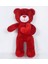 Peluşçu Dayı 50 cm Kalpli Peluş Sevimli Ayıcık 3