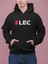 Cngz Shop Charles Leclerc 16 Yazılı Kapüşonlu Sweatshirt, Unisex Oversize Formula 1 Sırt Baskılı Hoodie 2