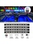 Ayak Altı Atmosfer 9 LED Sese Duyarlı Rgb LED Kumandalı 2