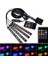 Ayak Altı Atmosfer 9 LED Sese Duyarlı Rgb LED Kumandalı 3