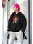 Cngz Shop Bleach Ichigo Baskılı Kapüşonlu Sweatshirt, Unisex Oversize Anime Baskılı Hoodie 1