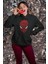 Spider Man Örümcek Adam Kaligrafik Baskılı Kapüşonlu Sweatshirt, Unisex Oversize Baskılı Hoodie 3