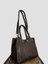 25461 - DERİ YAZI DETAYLI TOTE BAG KADIN KOL VE OMUZ ÇANTASI 1