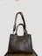 25461 - DERİ YAZI DETAYLI TOTE BAG KADIN KOL VE OMUZ ÇANTASI 2