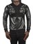Taş Işlemeli Leopar Desenli Suni Deri Ceket Mont Biker Ceket 2500728 2