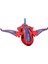 Sesli Işıklı Spidermanlı Çarp Dön Uçak 20 cm 2