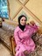 GPTKM003 Çizgili Pantolonlu Takım Pembe 4