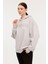Wl Ivory 17SS350 4pr Grı Melanj Kadın Sweatshirt 1