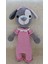 Amigurumi Uyku Arkadaşı Yamalı Köpek Oyuncak 1