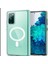 Samsung Galaxy S20 Fe Kılıf Sararmaz Slim Magsafe Wireless Kablosuz Şarj Uyumlu Manyetik Şeffaf Kapak 2