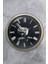 Siyah 40 cm Eskitme Metal Mutfak Duvar Saati Modern Yuvarlak 40 x 40 1