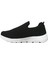 Siyah Beyaz Bağcıksız Aqua Sneakers Spor Ayakkabı 3