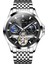 Kronen Söhne Kronen & Söhne KS7009 Day Night Tourbillon Mekanik Otomatik Erkek Çelik Kol Saati 1