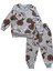 Erkek Çocuk Pamuklu 2 Iplik Şardonlu Mickey Mouse Desenli Pijama Takımı 1