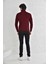 Düz Balıkçı Trender Erkek Kazak 6620 Bordo 3