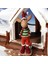 El Boyaması Yılbaşı Geyik Adam Polyester Biblo 22 cm 1