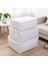 7 Adet Beyaz Mega+ Boy Baza Altı & Gardrop Yorgan Ve Kıyafet Hurcu 75x45x47 1