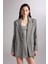 Eden Blazer Ceket Gri 5