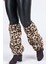 Leopar Desenli Peluş Tozluk 4