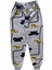 Erkek Çocuk Pamuklu Gri Yol Desen Pijama Takımı 3