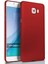 Samsung Galaxy C5 Premium Silikon Kılıf Bordo 1