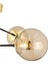 Maral 4lü Siyah Gold Bal Camlı Modern Koridor Mutfak Salon Retro Avize 4