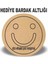 Siyah Dekoratif Mutfak Siyah Duvar Saati Hediyeli Modern 100 x 40 Ahşap Yuvarlak 2