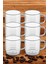 Kırılmaz Çizilmez Çay Kahve Bardağı 250 ml Kulplu Bardak 6 Adet 2