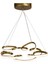 Modern Gold Modern Sarkıt LED Avize 3 Renk ( Sarı Beyaz ve Gün Işığı ) Büyük Boy Salon 2