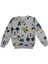 Erkek Çocuk Pamuklu Gri Mickey Mouse Desen Pijama Takımı 2