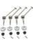 Metal Cvd Tahrik Mili Wltoys 1/12 124018 124019 Rc Dıy Yedek Uzunluk 88MM (Yurt Dışından) 2