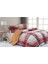 Comforter Boris Kırmızı Ekru Çift Kişilik Yorgan Seti 1