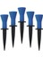5x Kauçuk Golf Tees Step Up Golf Tees Aşınmaya Dayanıklı Golf Topu Tutucu Golf Tees Mavi Yükseklik 5.8 cm (Yurt Dışından) 2