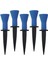 5x Kauçuk Golf Tees Step Up Golf Tees Aşınmaya Dayanıklı Golf Topu Tutucu Golf Tees Mavi Yükseklik 5.8 cm (Yurt Dışından) 3