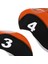 10'lu Paket Neopren Golf Kulübü Başörtüsü Kulübü Örtü Korumalı Başörtüsü +Turuncu (Yurt Dışından) 3