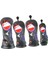 4x Fashion Golf Club Head, Sayı Tag Unisex Cup Siyah ile Ahşap Headcover'ı Kapsar (Yurt Dışından) 4