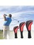 Değiştirilebilir Golf Kulübü Örtüsü Örgü Başlıklar Kırmızı (Yurt Dışından) 4