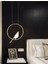 LED Avize Fly LED Avize Modern Sarkıt Avize Gold Sarı Kademeli 3 Renk 1